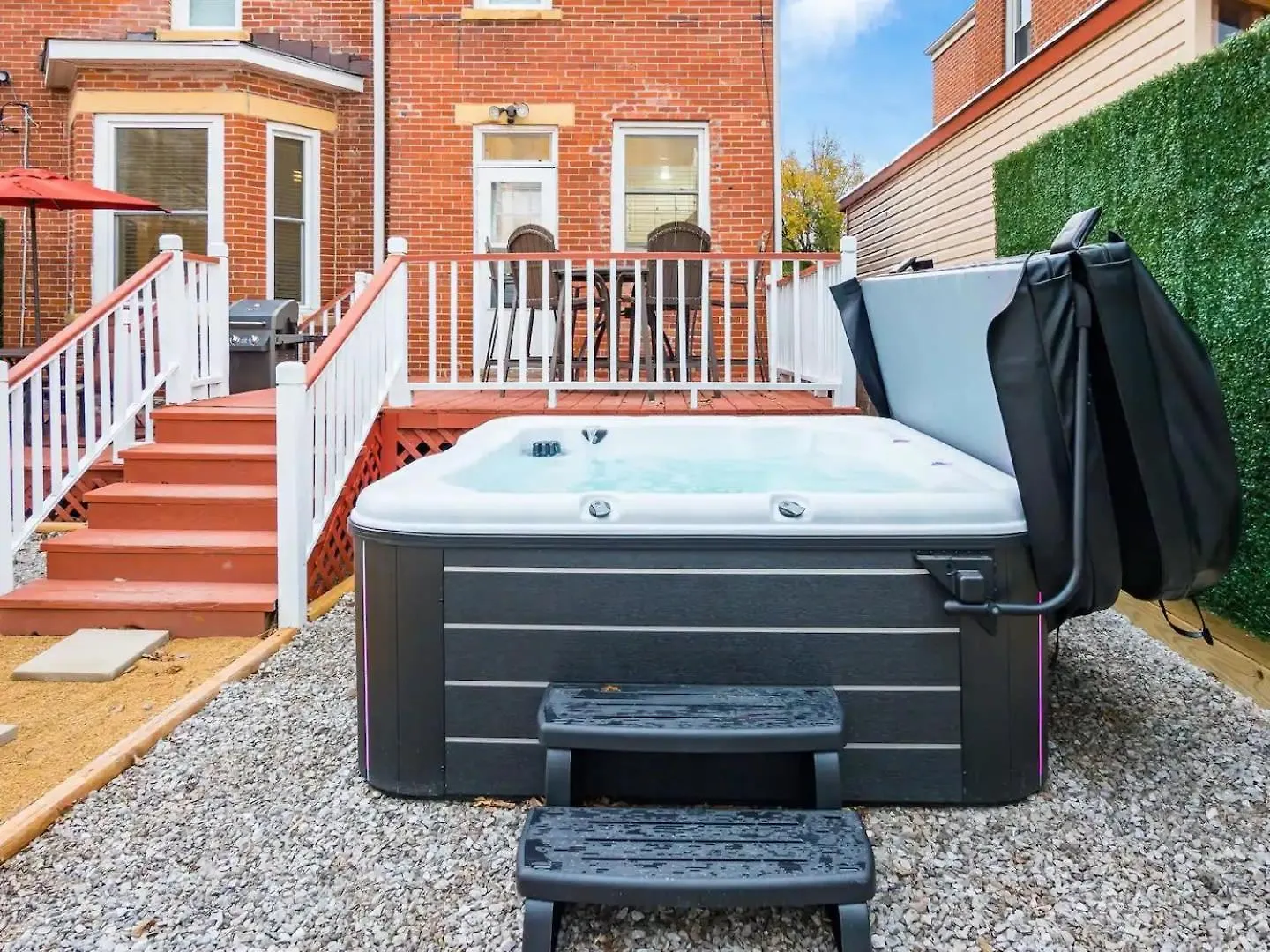 הוילה קולומבוס Fun Upscale Oasis W Hot Tub Near Osu & Short North ארצות הברית